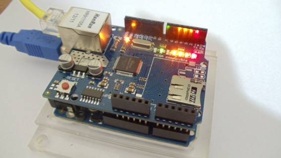 Resultado de imagem para arduino shield rede